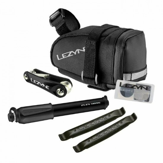 Lezyne, M Caddy Sport Kit, Pompe, 90psi, Noir, Sac...