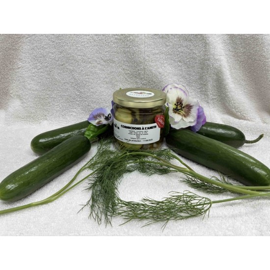 Cornichons à l'aneth