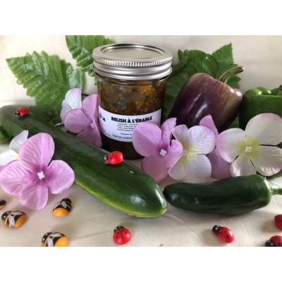 Relish à l'érable