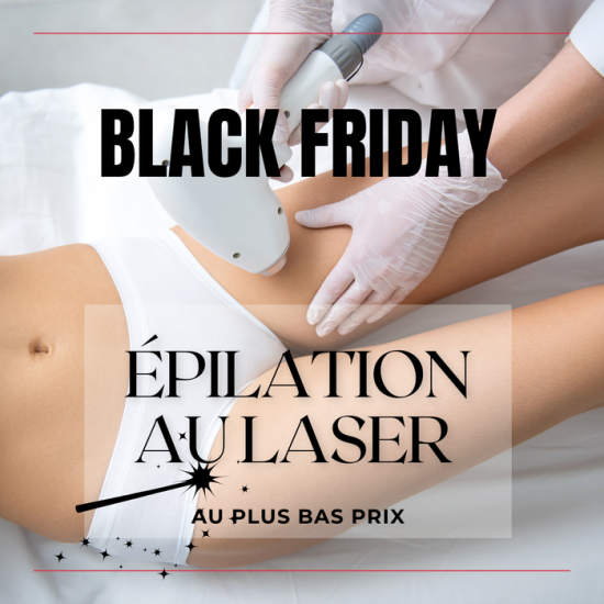 Forfait Épilation au laser 5 séances demi-jambes...