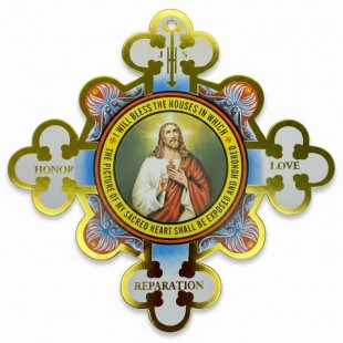 Image du Sacré-Cœur - Cruciforme Version...